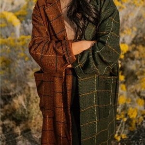 Dressed in La-La Two Tone Coat